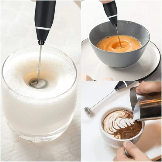 Portable Electric Milk Frothers Handheld Blender