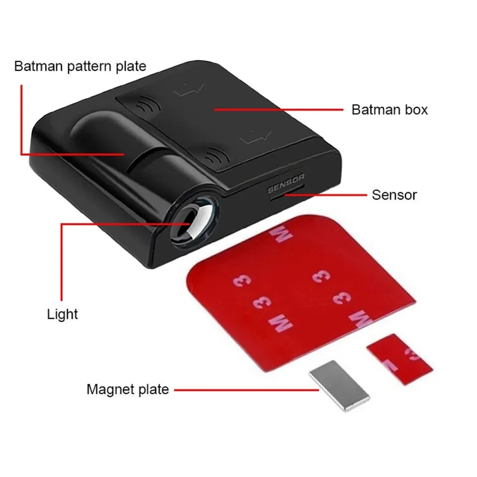 2pcs Car Door Logo Projection Light