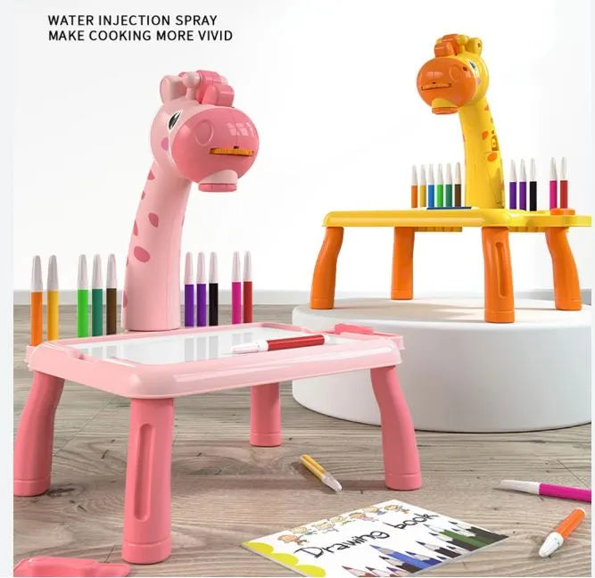 3 in 1 LED Projector Drawing Table