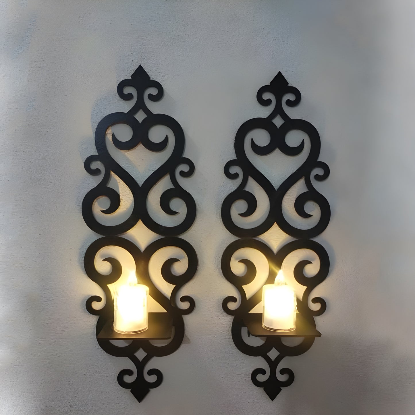 Beautiful 2-Piece wooden 3d Wall