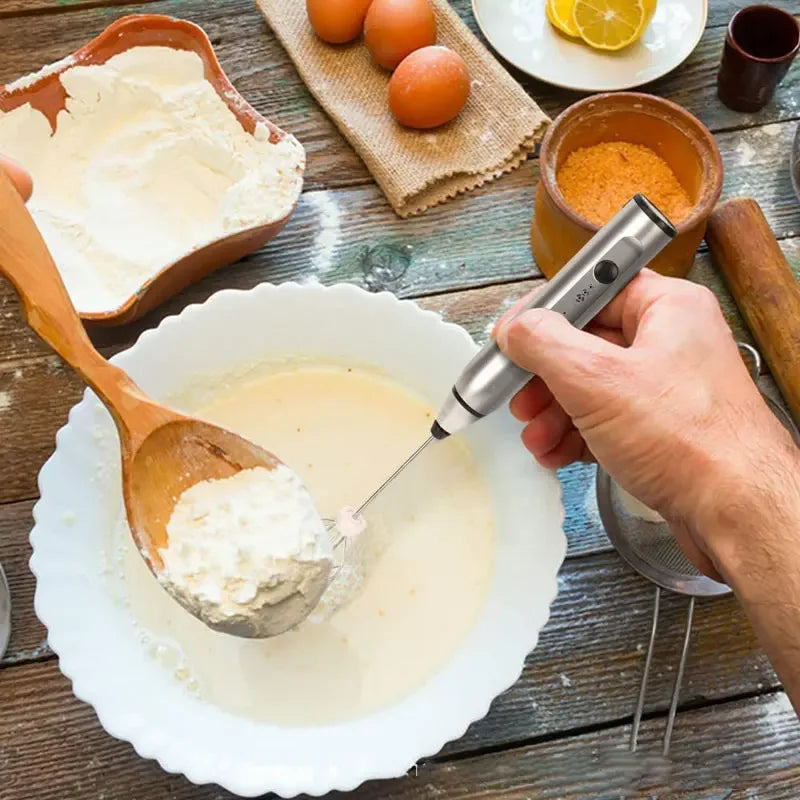 Portable Electric Milk Frothers Handheld Blender