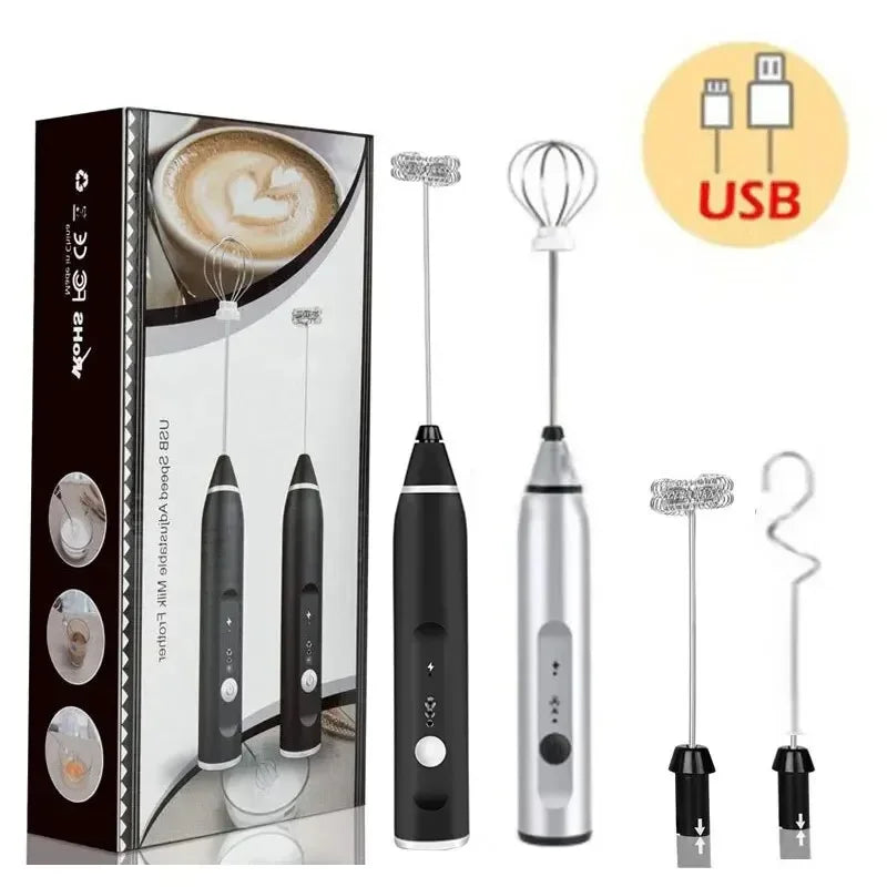 Portable Electric Milk Frothers Handheld Blender