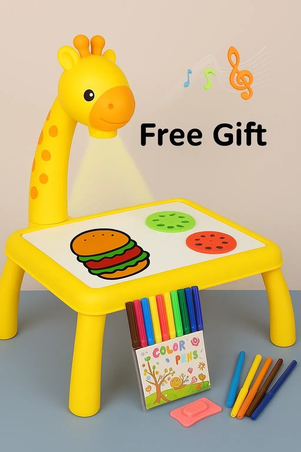 3 in 1 LED Projector Drawing Table