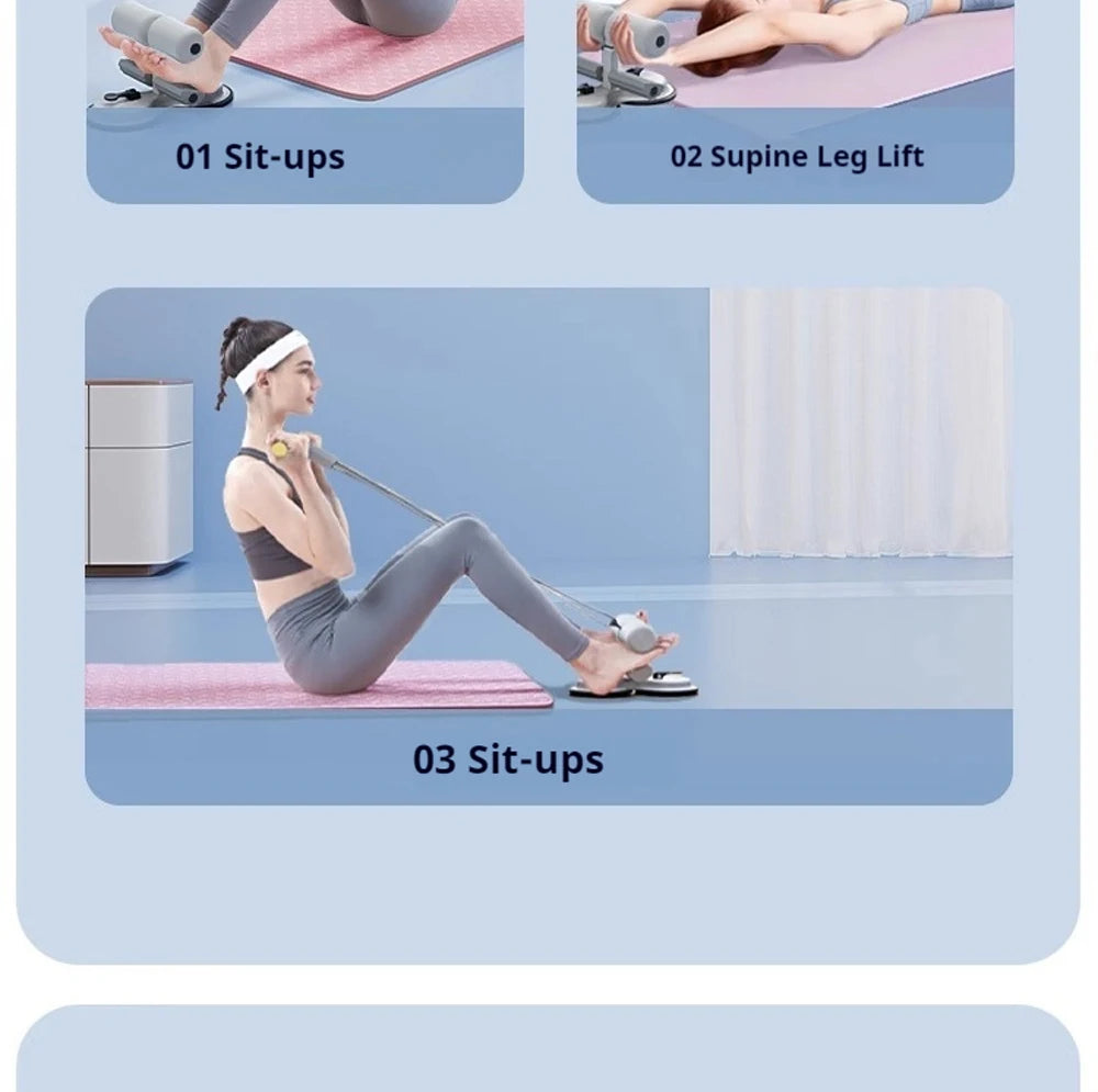 Portable Sit Up Assistant With Tension Rope